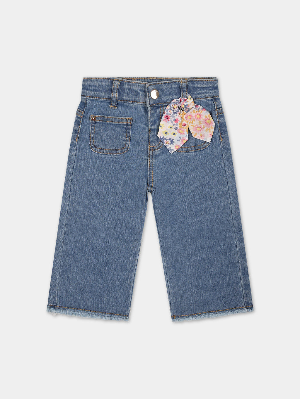 Jean en denim pour bébé fille